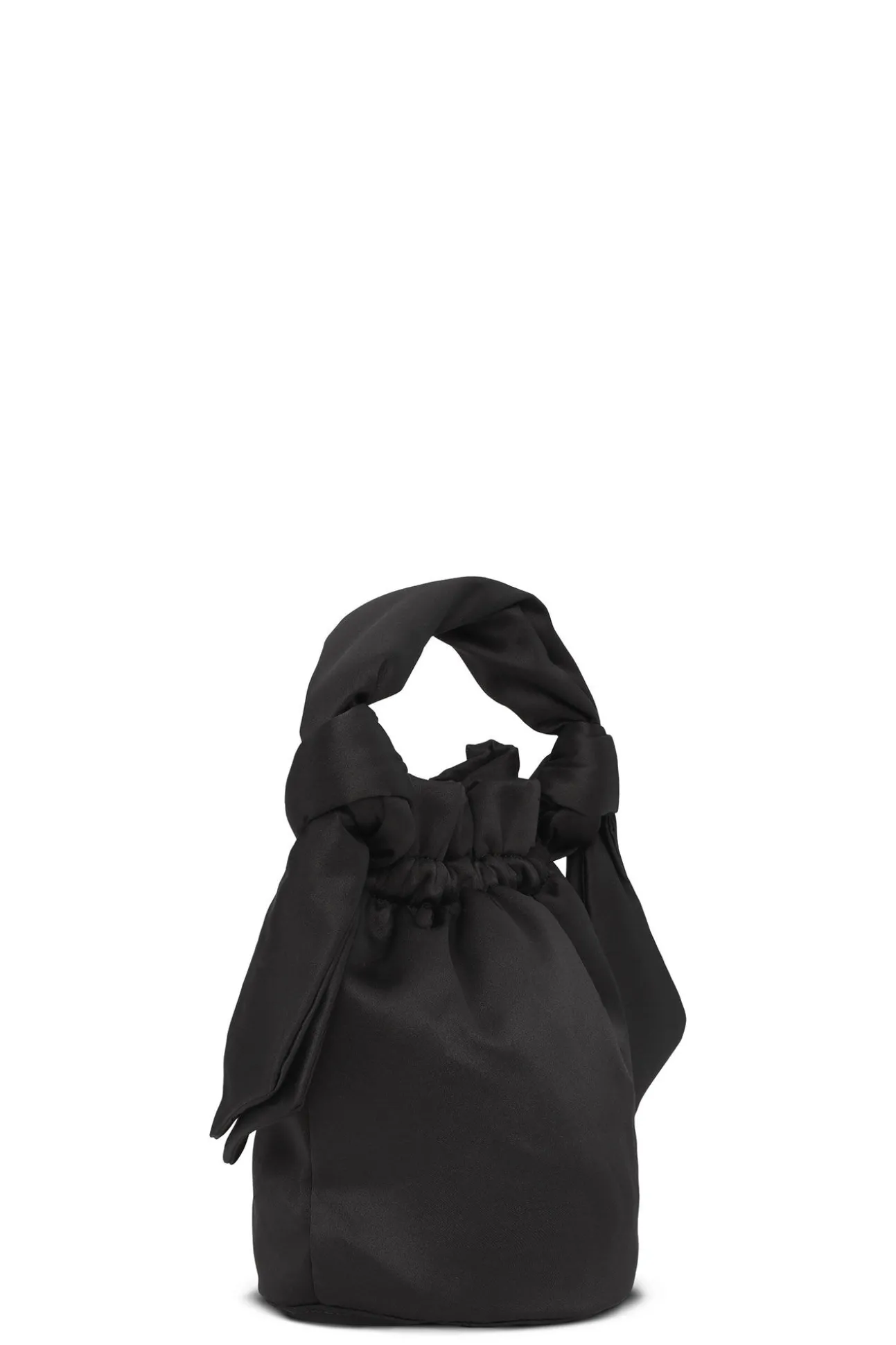 Discount GANNI Tasche Mit Geknotetem Griff Fur Besondere Anlasse Black