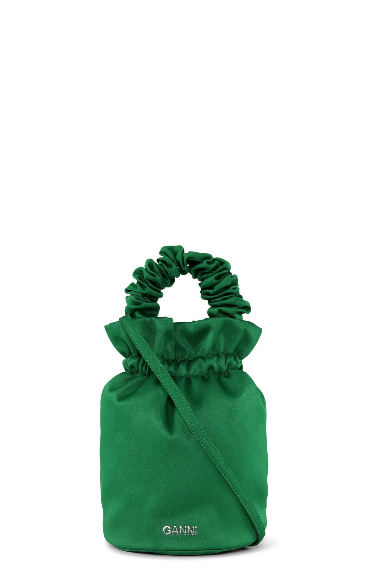 Cheap GANNI Tasche Mit Griff Fur Besondere Anlasse Kelly Green