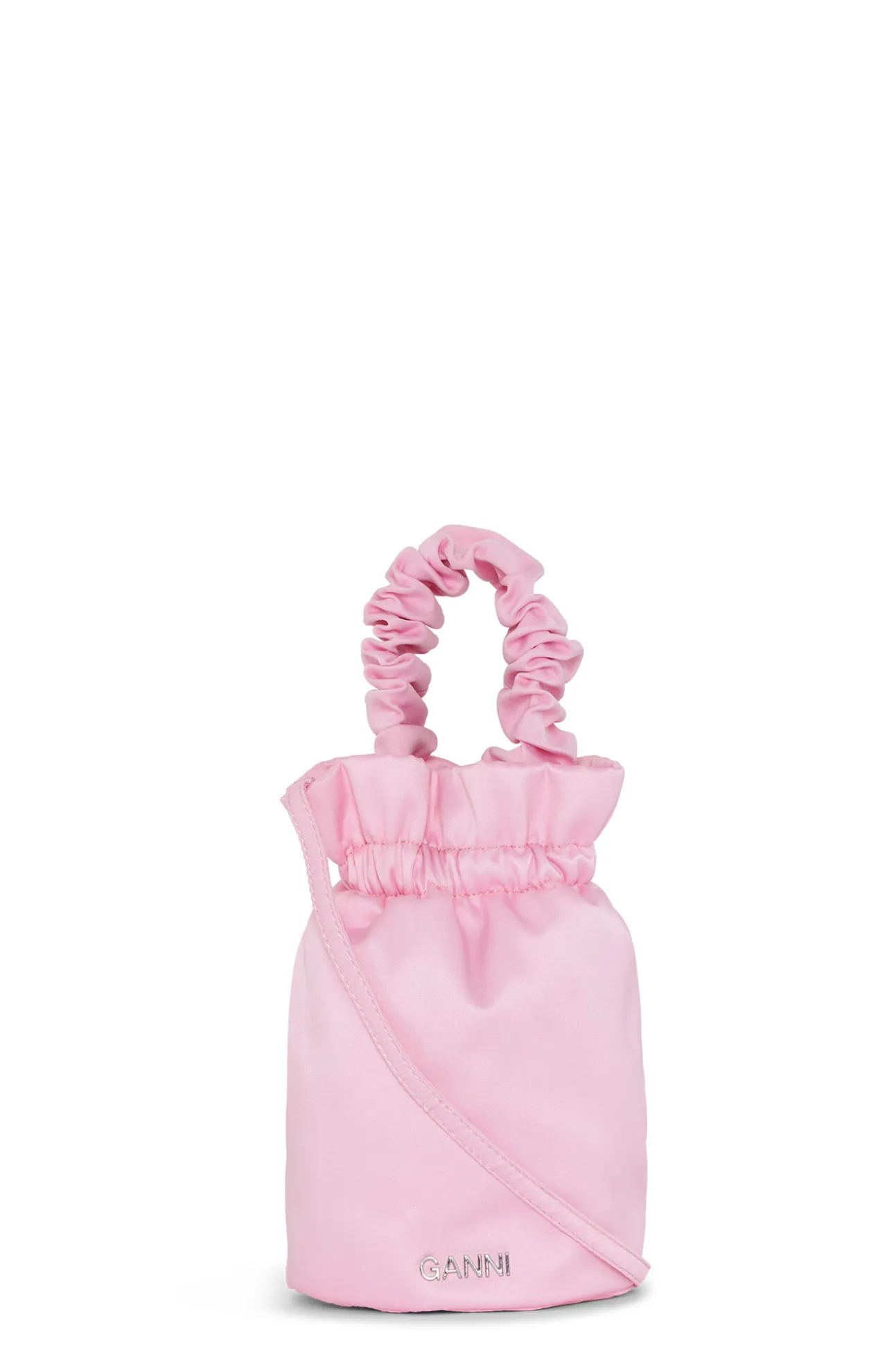 Sale GANNI Tasche Mit Griff Fur Besondere Anlasse Light Lilac