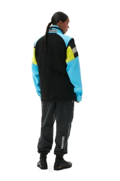 Best Sale GANNI Tindur Neoshell Shearling Weste Blackish