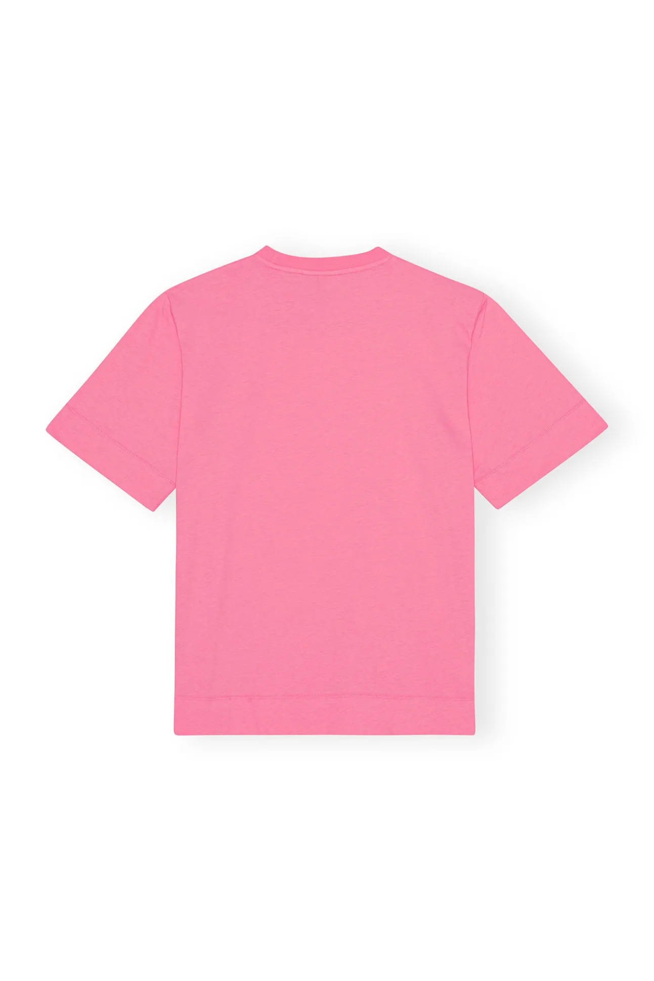 Best GANNI T-Shirt Mit O-Ausschnitt Sugar Plum