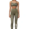 Outlet GANNI Ultra-High-Waist-Sportleggings Kalamata