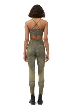 Outlet GANNI Ultra-High-Waist-Sportleggings Kalamata