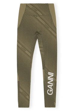 Outlet GANNI Ultra-High-Waist-Sportleggings Kalamata