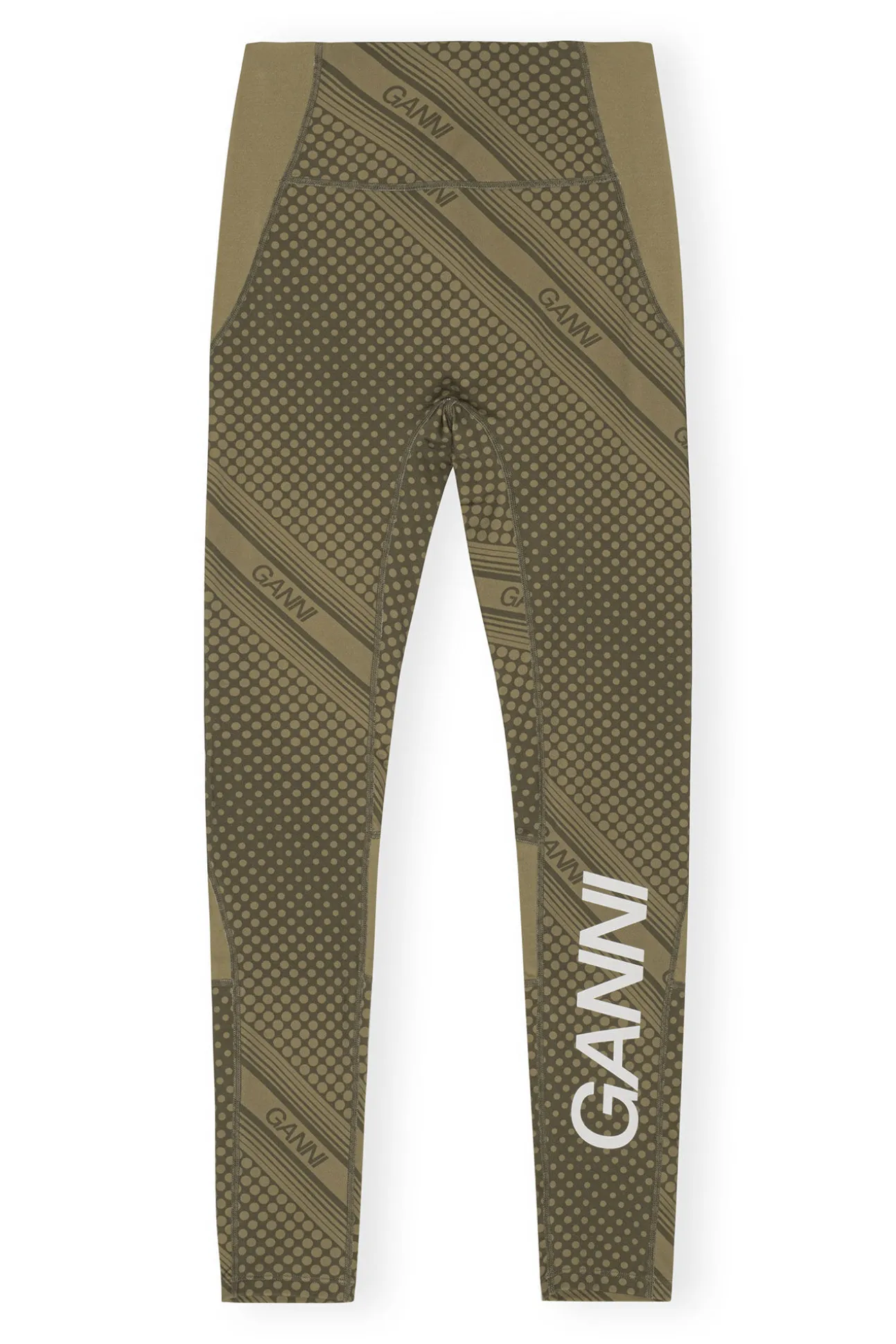 Outlet GANNI Ultra-High-Waist-Sportleggings Kalamata