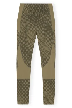 Outlet GANNI Ultra-High-Waist-Sportleggings Kalamata
