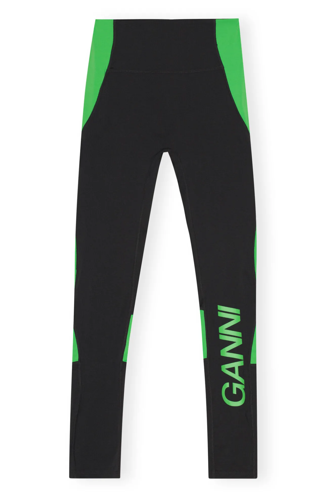 Discount GANNI Ultra-High-Waist-Sportleggings Black