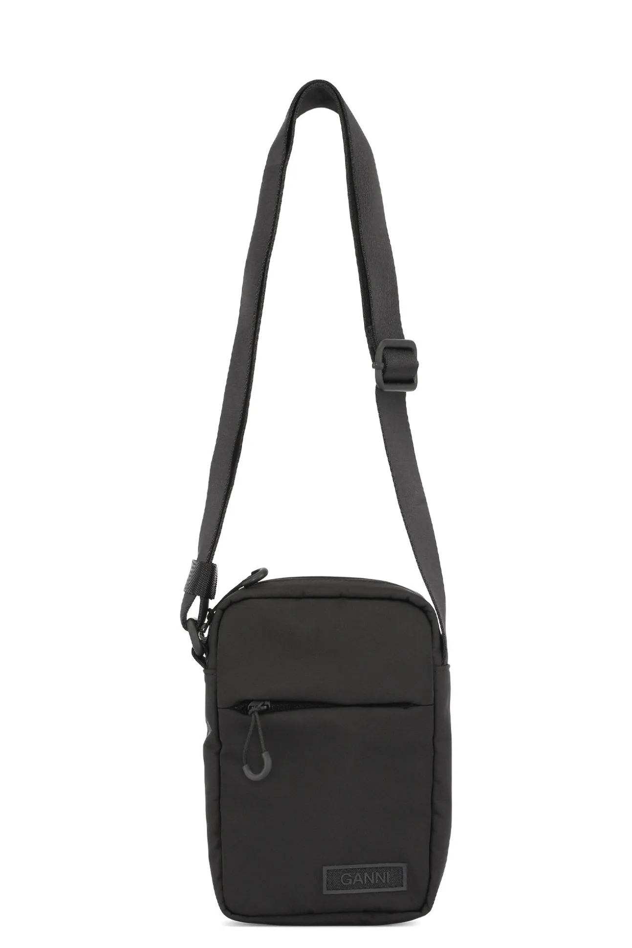 Best Sale GANNI Vertikale Festivaltasche Black