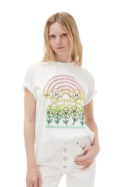 Best GANNI Weise Lovy-Jeans Bright White