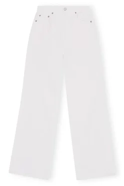 Sale GANNI Weise Magny-Jeans Bright White