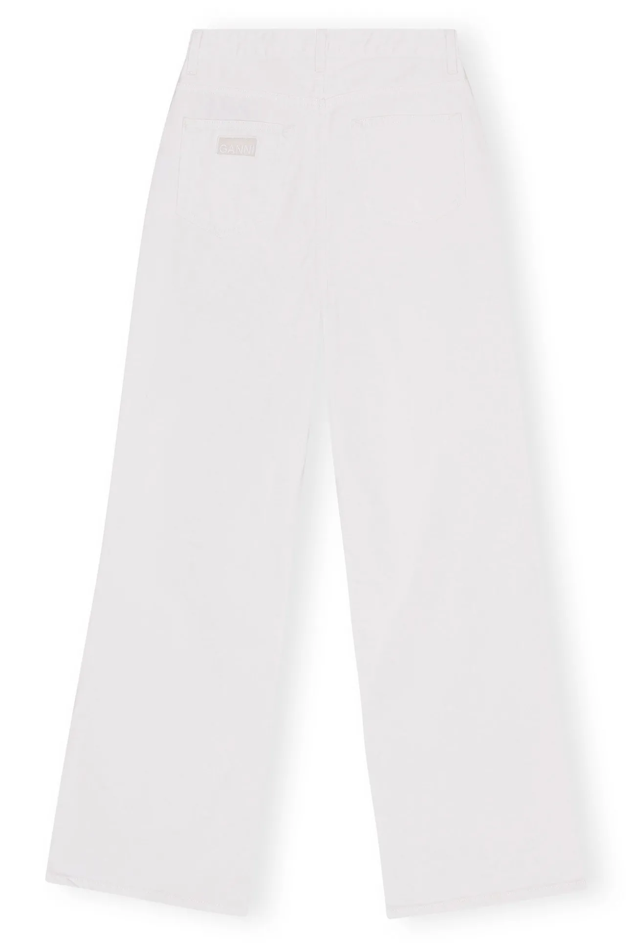 Sale GANNI Weise Magny-Jeans Bright White