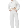 Flash Sale GANNI Weise Stary-Jeans Bright White
