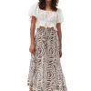 Best GANNI Weises Crop-Top Mit Broderie-Anglaise Bright White